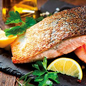 Read more about the article Lachs mit Gemüse